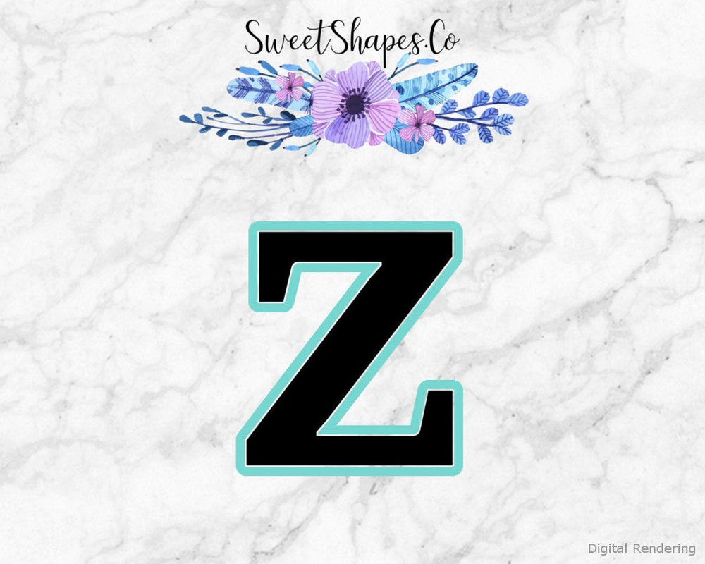 Alphabet Letter Z Cookie Cutter