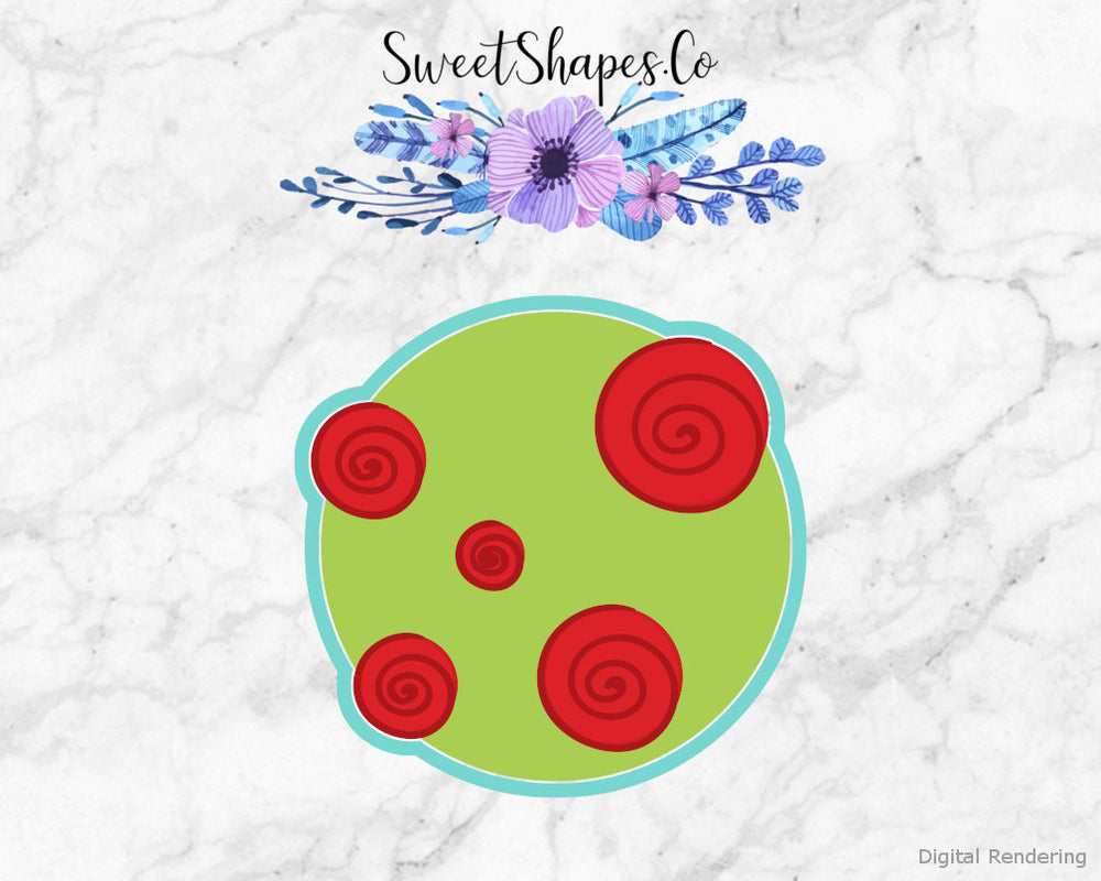 Rose Bush Cookie Cutter