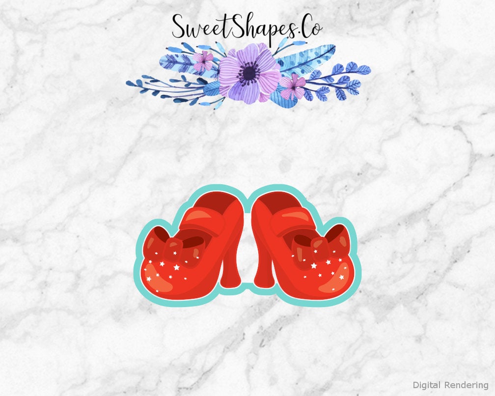 Ruby Slippers Cookie Cutter