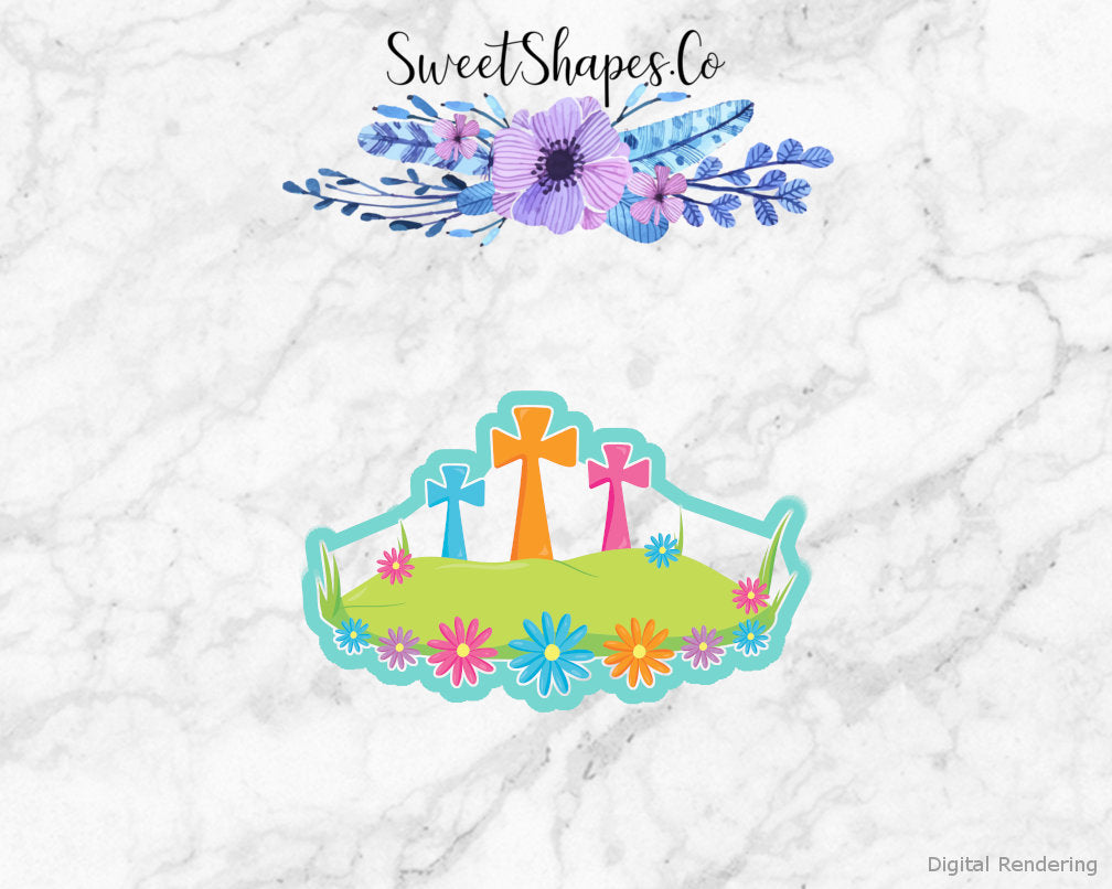 Easter Crucifix Group Cookie Cutter