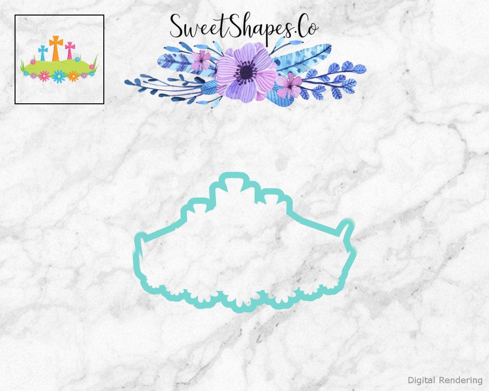 Easter Crucifix Group Cookie Cutter