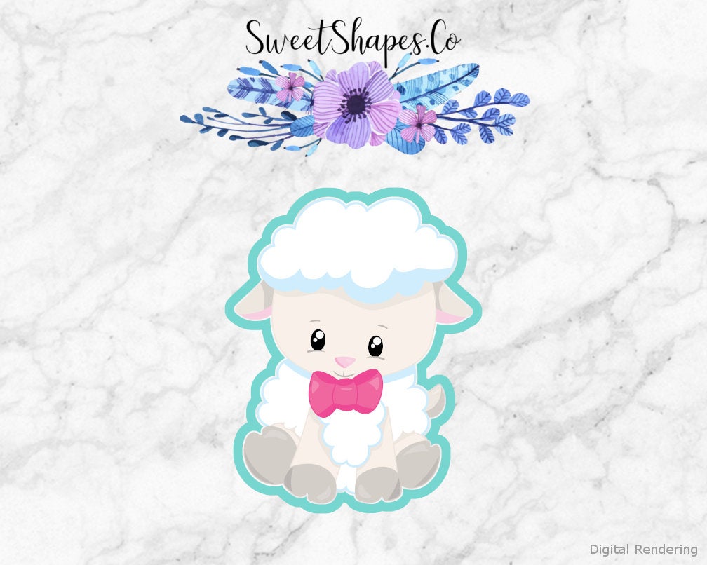 Easter Lamb Cookie Cutter