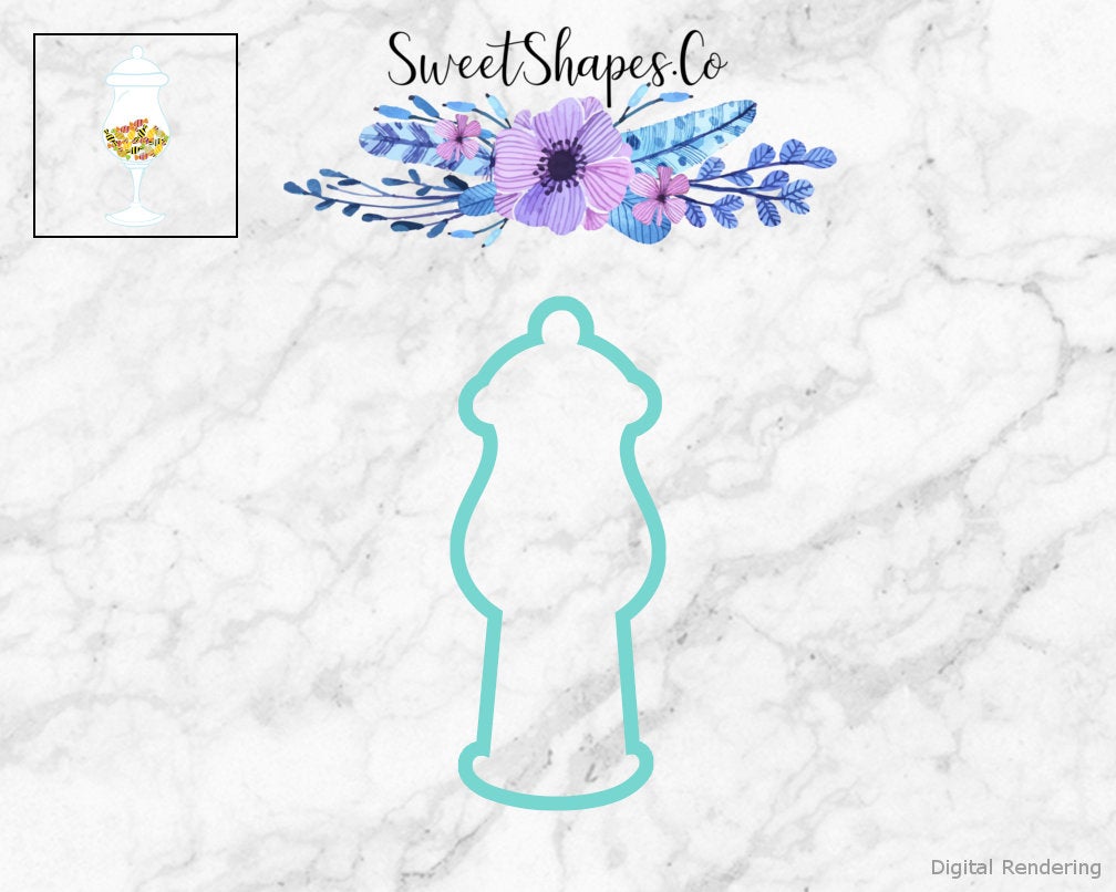 Candy Jar 2 Cookie Cutter