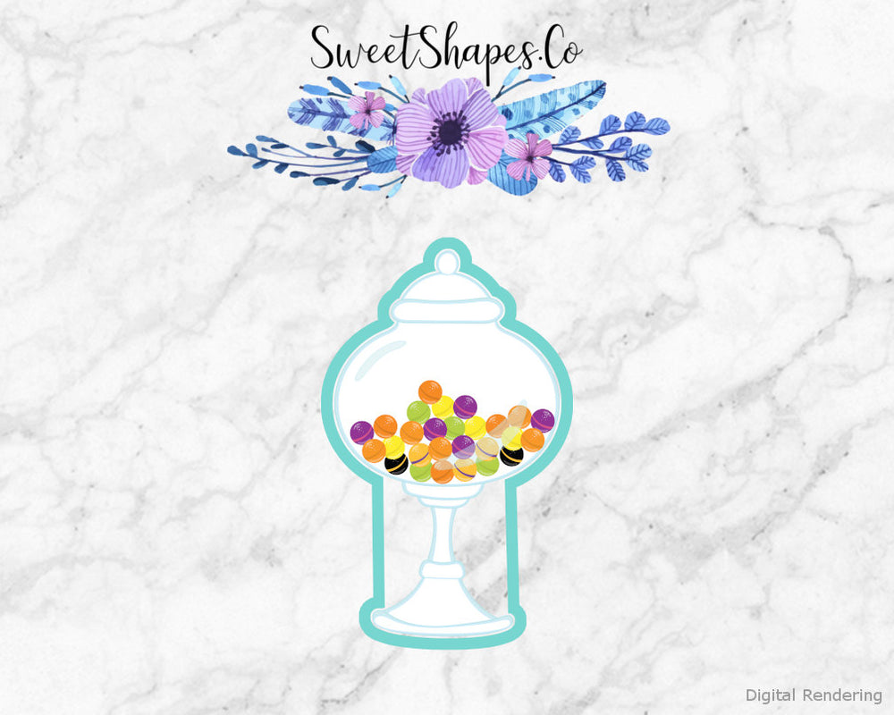 Candy Jar 3 Cookie Cutter