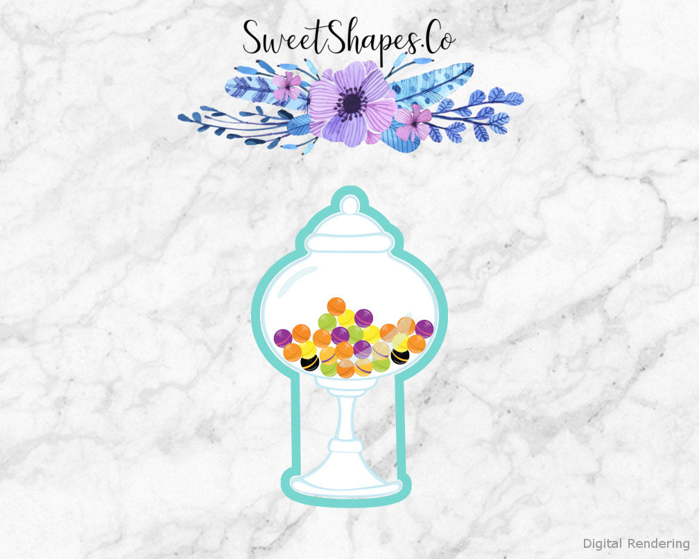 Candy Jar 3 Cookie Cutter