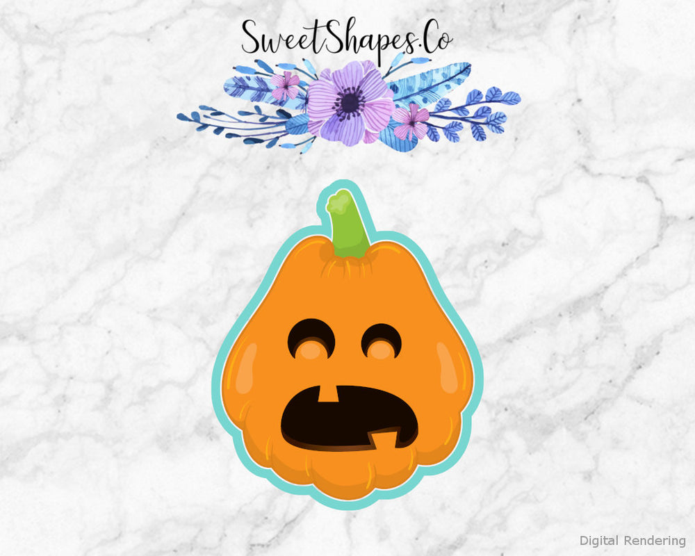 Lumpy Halloween Pumpkin Jack O Lantern Cookie Cutter