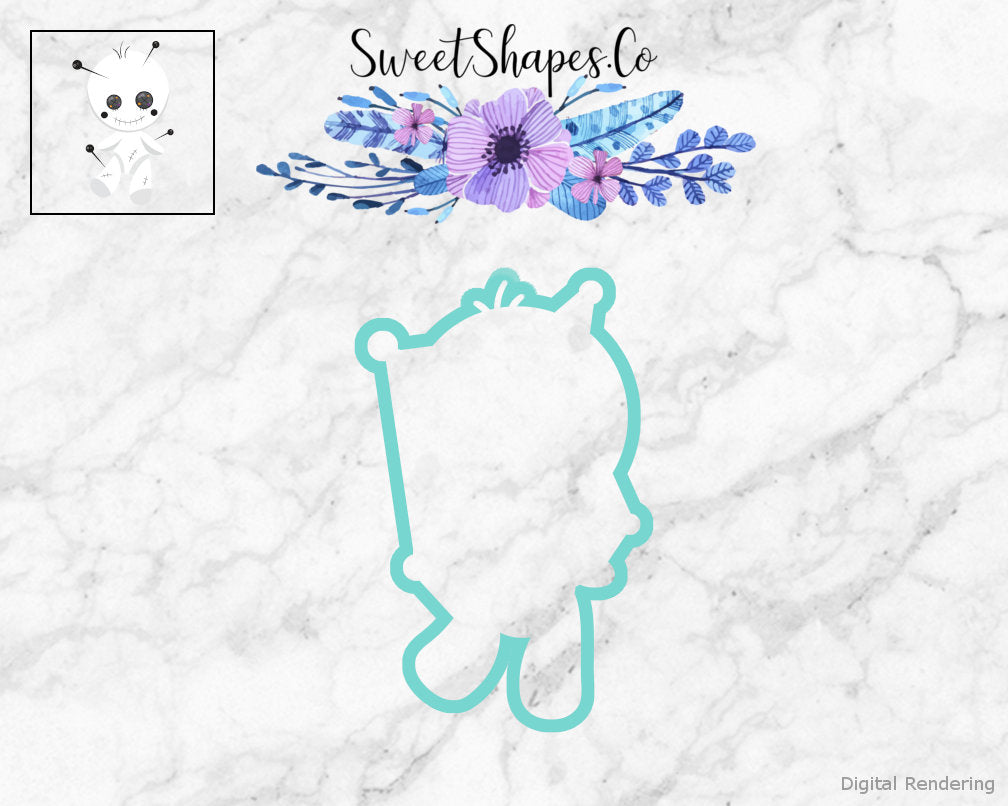 Voodoo Doll 2 Cookie Cutter