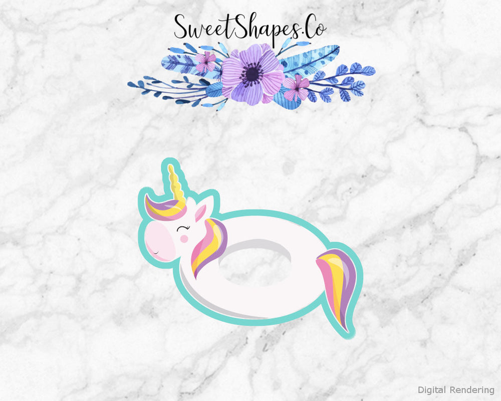 Unicorn Floaty Cookie Cutter
