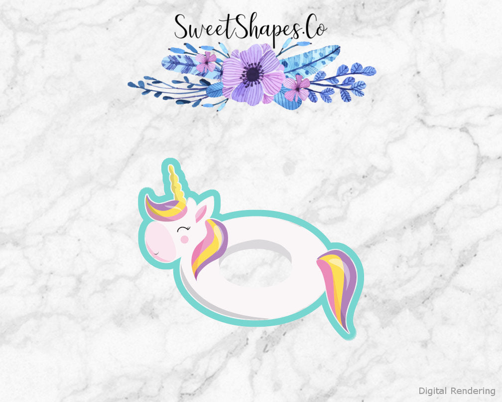 Unicorn Floaty Cookie Cutter