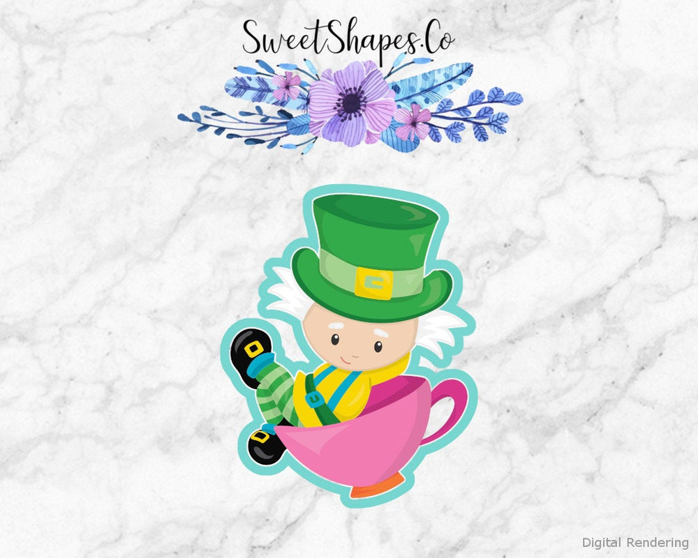 Mad Hatter In Cup Cookie Cutter