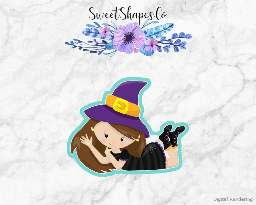Cool Witch 2 Cookie Cutter