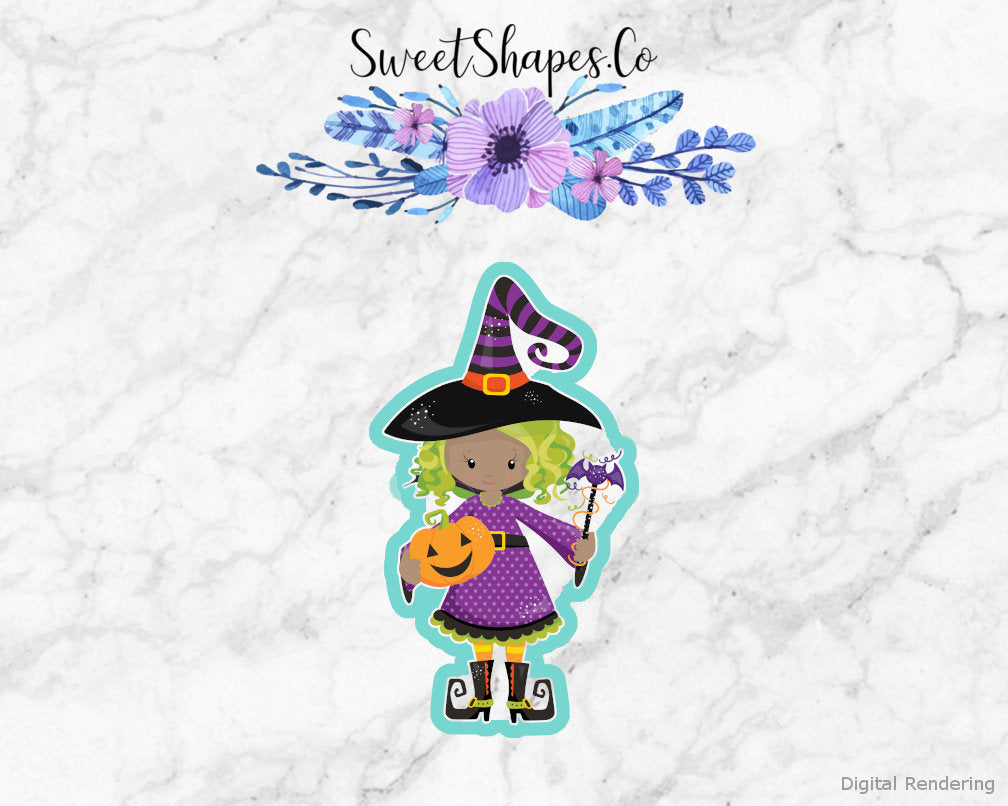 Funky Halloween Witch Cookie Cutter