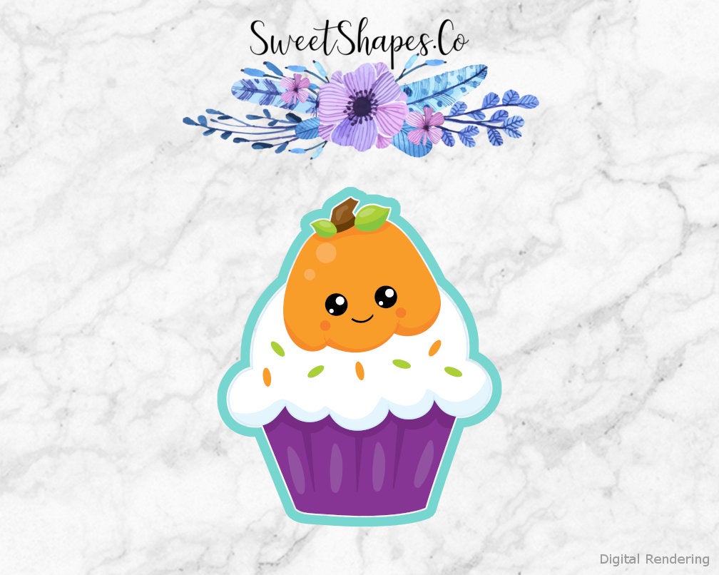 Halloween Pumpkin Cupcake Cookie Cutter