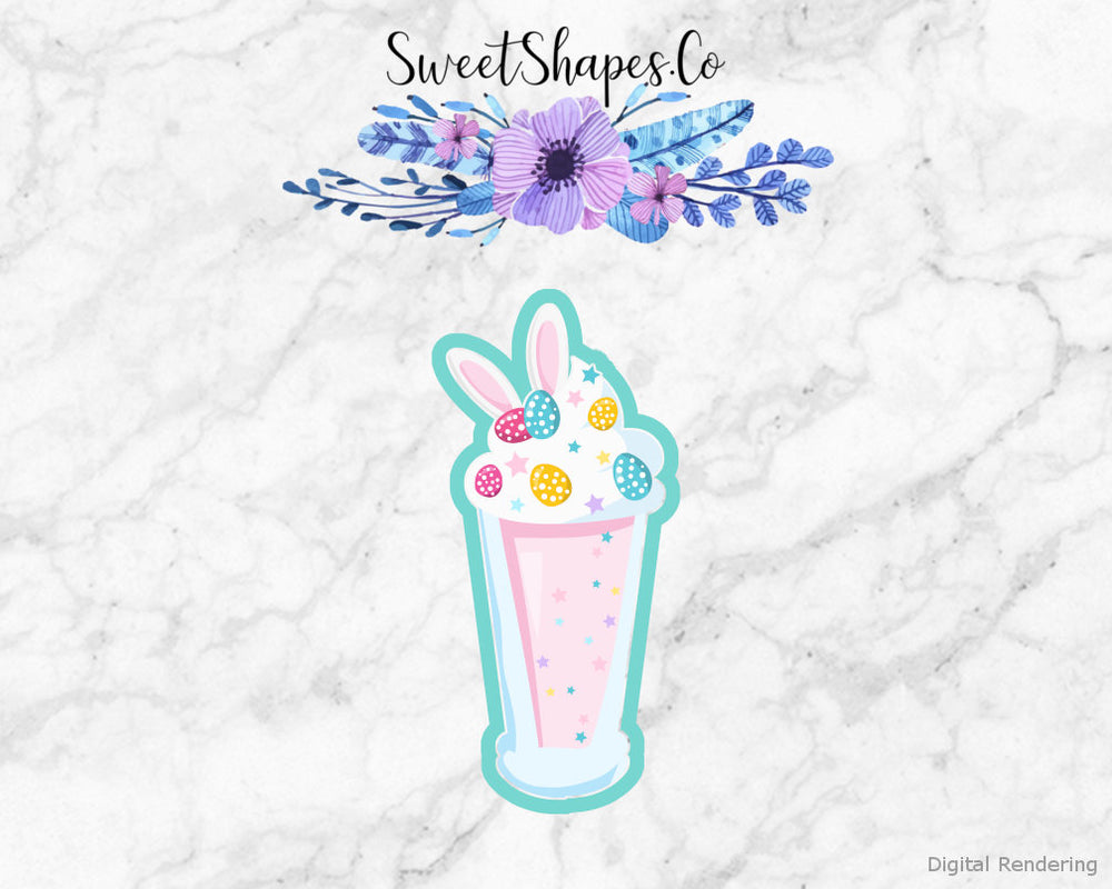 Bunny Milkshake Cookie Cutter