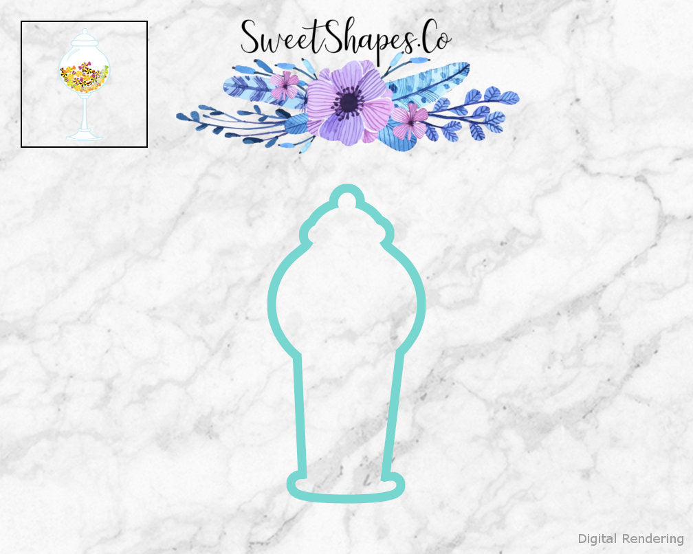 Candy Jar 1 Cookie Cutter