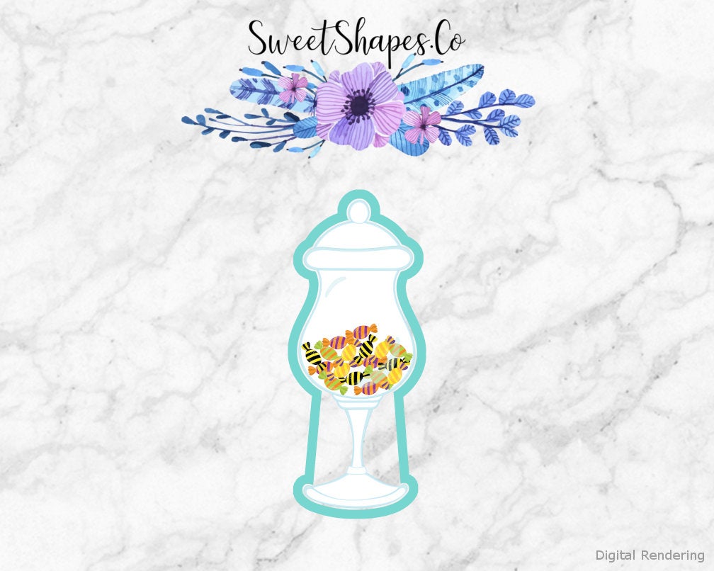 Candy Jar 2 Cookie Cutter