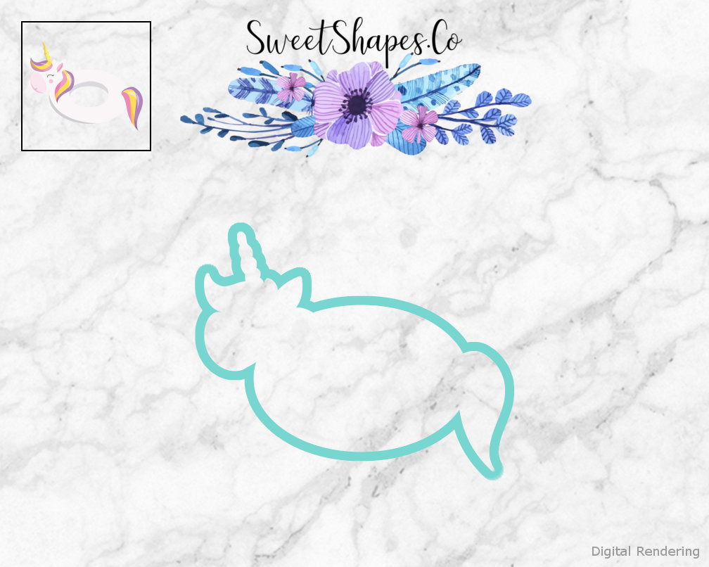 Unicorn Floaty Cookie Cutter