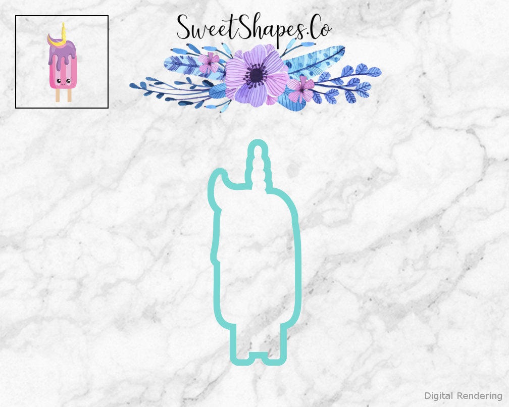 Unicorn Popsicle Cookie Cutter