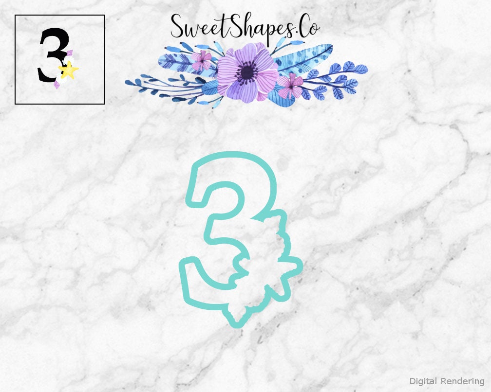 Seashell Numbers Full Set 0-9