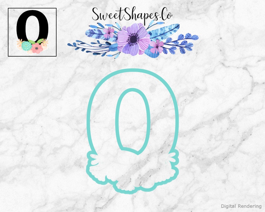 Floral Numbers Full Set 0-9